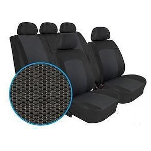 SIXTOL Калъфи за toyota avensis verso, от 2001-2009 г. , 5 места, динамичен графит sixtol