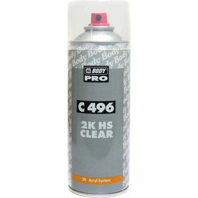 HB BODY 496 HS 2:1 SR akrylový lak v spreji transparentný 400ml