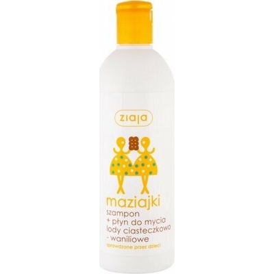Ziaja Kids šampón a umývací gél vaniklová zmrzlina 400 ml
