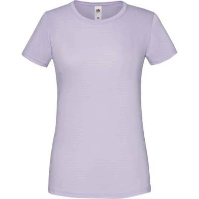 Dámske ikonické tričko Lavender z česanej bavlny Fruit of the Loom šedá