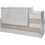 Lorelli ЛЕГЛО maxi plus new 70/160 БЯЛО/СВЕТЪЛ ДЪБ-3box (10150580045p) - tary