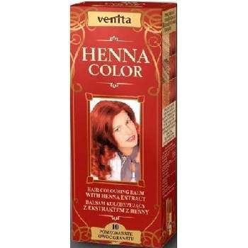 Venita Henna Color přírodní barva na vlasy 10 granátově červená 75 ml