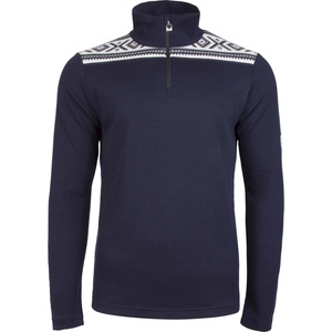 Dale of Norway Мъжки вълнен пуловер Dale of Norway Cortina Sweater Merino jumper - Navy / Off White - размер XXL (005-2292-0215)