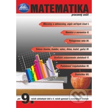 Matematika 9 - Pracovný zošit - Dušan Kotyra