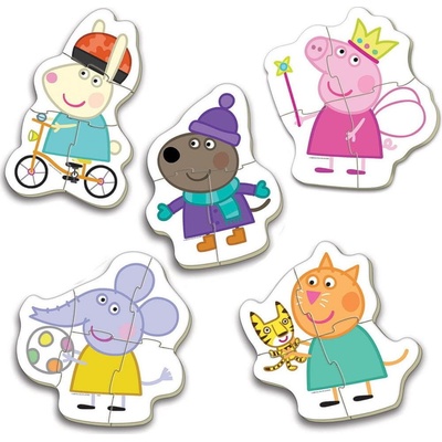 Educa Baby Prasátko Peppa 5v1 3-5 dielov