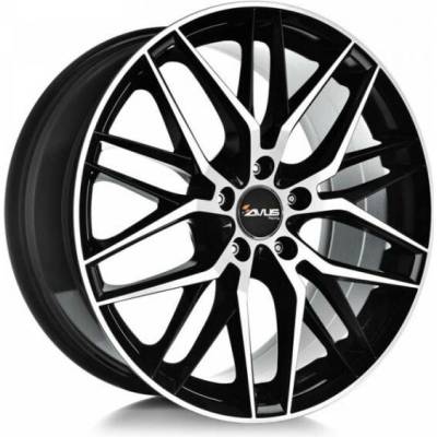 AVUS AF19 8x18 5x120 ET45 black polished