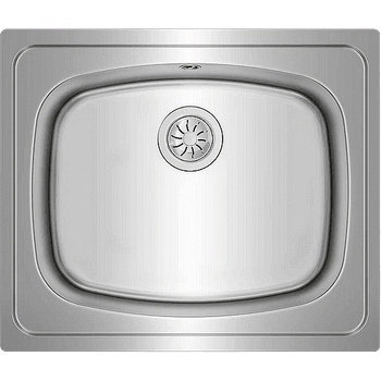 Teka Иноксова мивка за вграждане, гладка, за шкаф със светъл отвор Universe 60 T-XP 1B (М.1101)