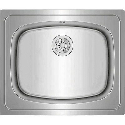 Teka Иноксова мивка за вграждане, гладка, за шкаф със светъл отвор Universe 60 T-XP 1B (М.1101)