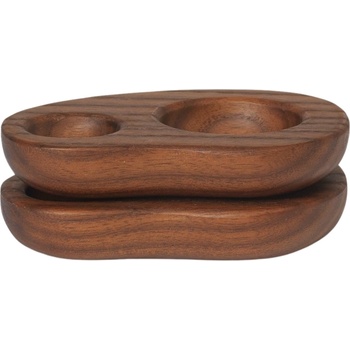 Ferm Living Подложки за яйца Cairn тъмнокафяви 2 бр (1104269607)