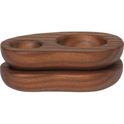 Ferm Living Подложки за яйца Cairn тъмнокафяви 2 бр (1104269607)