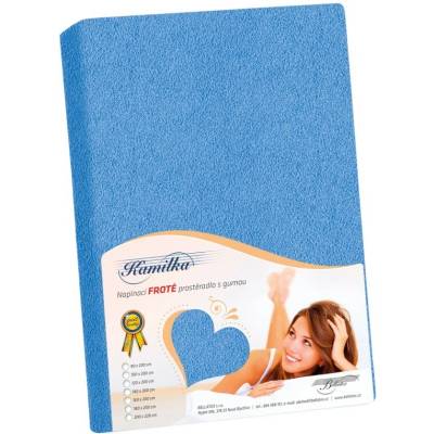 Bellatex froté plachta tmavo modrá 90x200