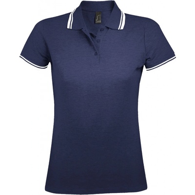 SOĽS Pasadena Women Damské polo tričko SL00578 French navy White