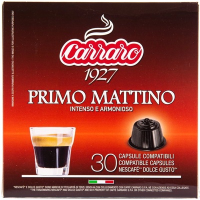Caffe' Carraro Kompatibilné Dolce Gusto Primo Mattino 30 ks