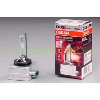Xenonová výbojka D3S OSRAM 42V 35W PK32d-5 Night Breaker 66340XNB