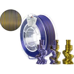 Spectrum 81390 3D нишка, PLA Magic Silk, 1, 75 мм, 250 г, Многоцветен (Кралски аметист) (81390)