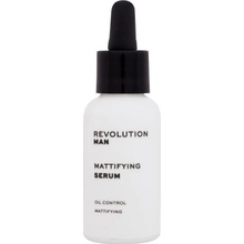 Revolution Man Mattifying hydratačné pleťové sérum pre stiahnutie pórov a matný vzhľad pleti 30 ml