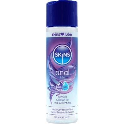 Skins Лубрикант хибрид skins - anal hybrid water & silicone-based lubricant 130 ml