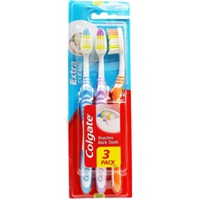 Colgate Extra Clean medium 3 ks