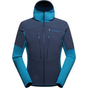 La Sportiva Мъжко поларено яке La Sportiva Session Tech Hoody Fleece jacket - Night Sky / Lake - размер M (005-3846-0812)