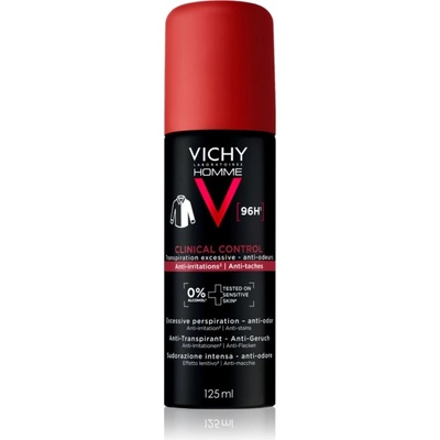 Vichy Homme Clinical Control антиперспирант срещу силно изпотяване 125ml