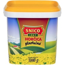 Snico Horčica plnotučná 1000 g