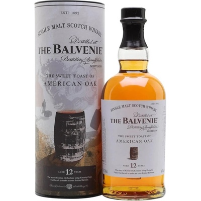 Balvenie Sweet Toast of American Oak 12y 43% 0,7 l (karton)