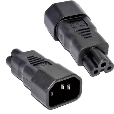 Premium Cord adaptér IEC C14 na IEC C5 trojlístek 230V 10A