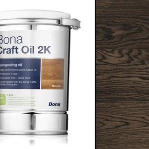 Bona Craft Oil 2K Graphite - двукомпонентно масло 1.25л (5252)