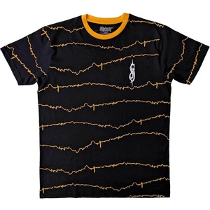 Slipknot The End, So Far Tribal-S & Barcode (Back Print Ringer) Black L Риза (SKTS102MB03)