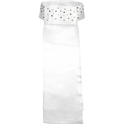 Harrys Horse Plastron Black Crystal s kryštálmi