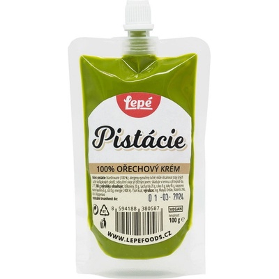 Lepé Pistácie 100% ořechový krém 200 g