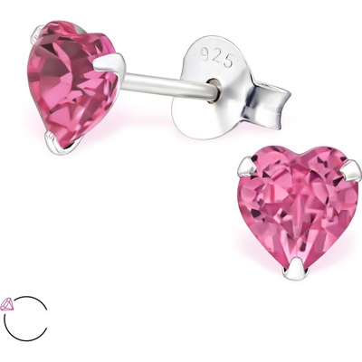Olivie SRDCE Swarovski krystalem ROSE 1043
