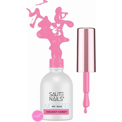 SAUTE NAILS Hybridní lak S332 HOLIDAY CANDY 8ml