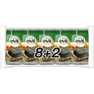Kwang Cheon Kim Kwang morská riasa nori s olejom snack 10x5 g