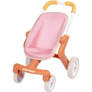 Smoby Бебе Медицинска Сестра: Планетарна количка с колела - розова (7600251224)