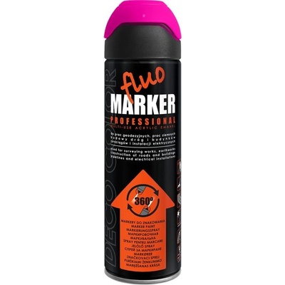 Deco Color Fluomarker Značkovač ružový 500ml