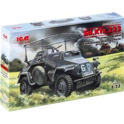 ICM Sd.Kfz.223 German Radio Communication Vehicle 1:72