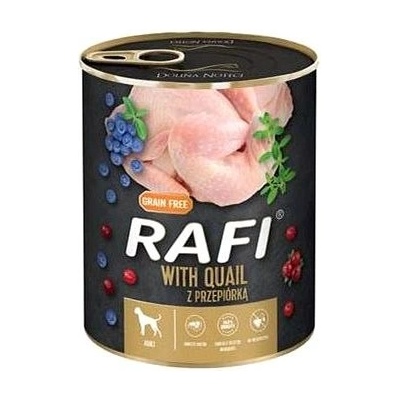 Dolina Noteci Rafi s křepelkami borůvkami a brusinkami 800 g