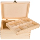 ČistéDrevo Drevená krabička so zakladačom II