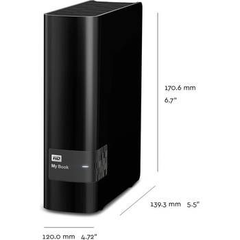 WD My Book 4TB, WDBBGB0040HBK-EESN