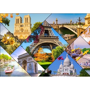 Image 1 of Bluebird Puzzle - Puzzle The Monuments of Paris - 2 000 piese