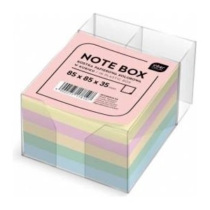Interdruk Colorful paper cube 85x85x35 mm in a cup