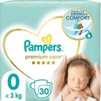 Pampers Premium Care 0 Newborn 0-3 kg 30 db Pampers Premium Care 0 Newborn 0-3 kg 30 db