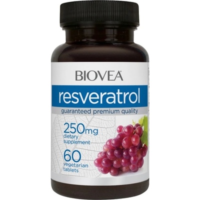 BIOVEA Resveratrol 250 mg [60 Таблетки]