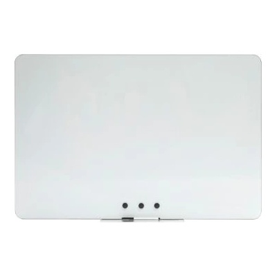 Qboard Bílá bezrámová magnetická tabule 200 x 97 cm (P-FBQ1020-W)