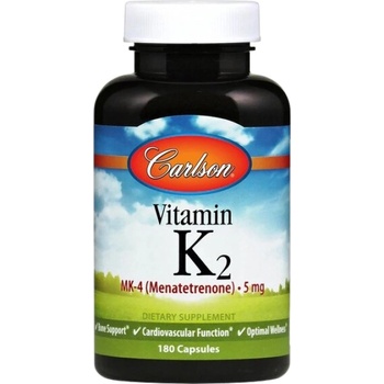 Image 1 of Carlson Labs Vitamin K2 MK-4 5 mg [180 капсули]