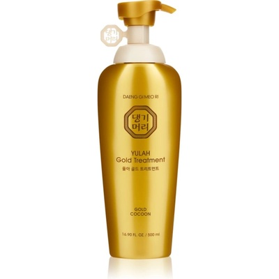 Daeng gi meo ri Yula Gold Treatment възстановяващ балсам за подсилване и блясък на косата 500ml