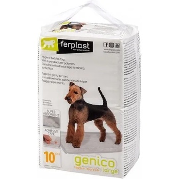 Ferplast Genico Large Pads 60/90 - абсорбиращи пелени, самозалепващи се, 10 броя