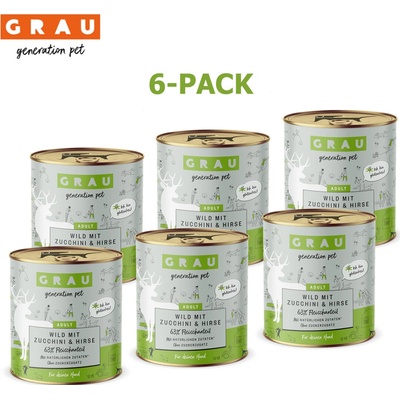 Grau Adult Divina s cuketou a pšenom 6 x 800 g