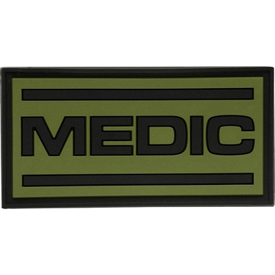 Lékařská nášivka M-Tac Medic PVC - Black/Olive